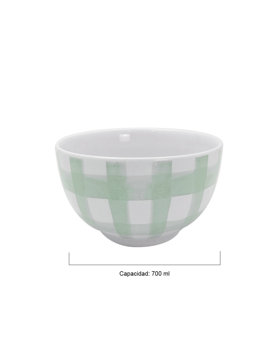Plato sopa Picnic de stoneware 3