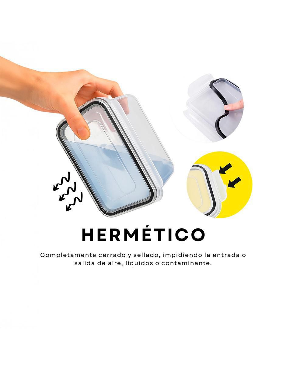 Contenedor de plástico 42 piezas 2