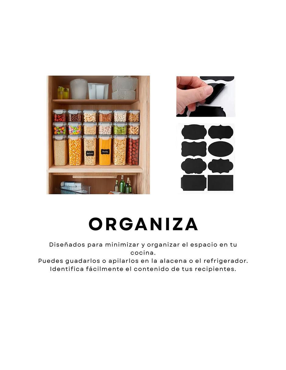 Contenedor de plástico 42 piezas 5