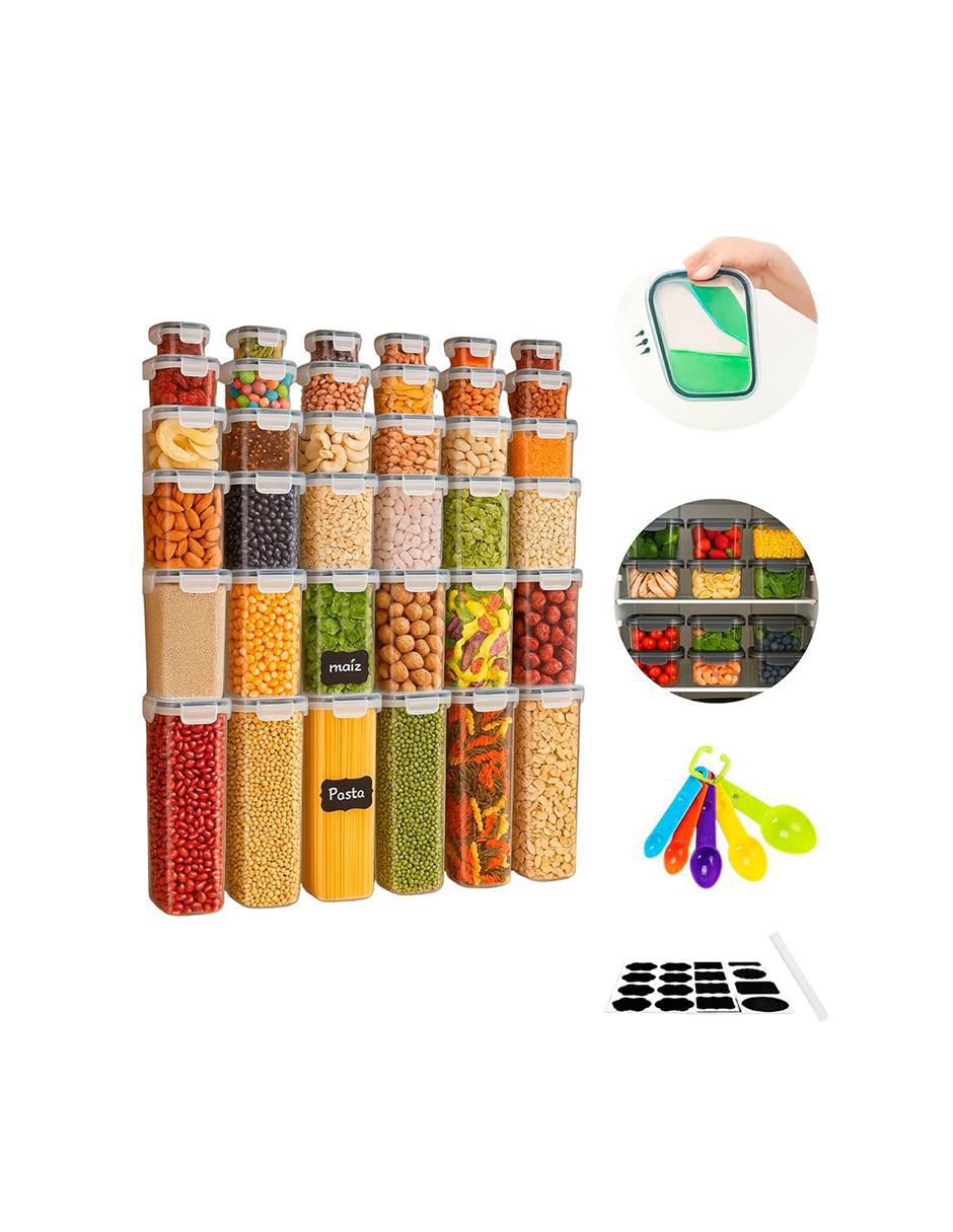 Contenedor de plástico 42 piezas 8