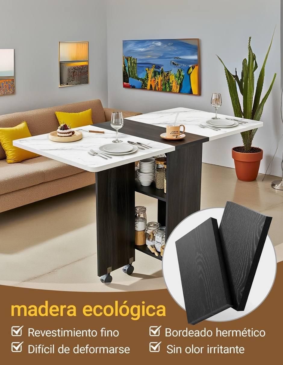 Mesa de actividades extensible armable 2