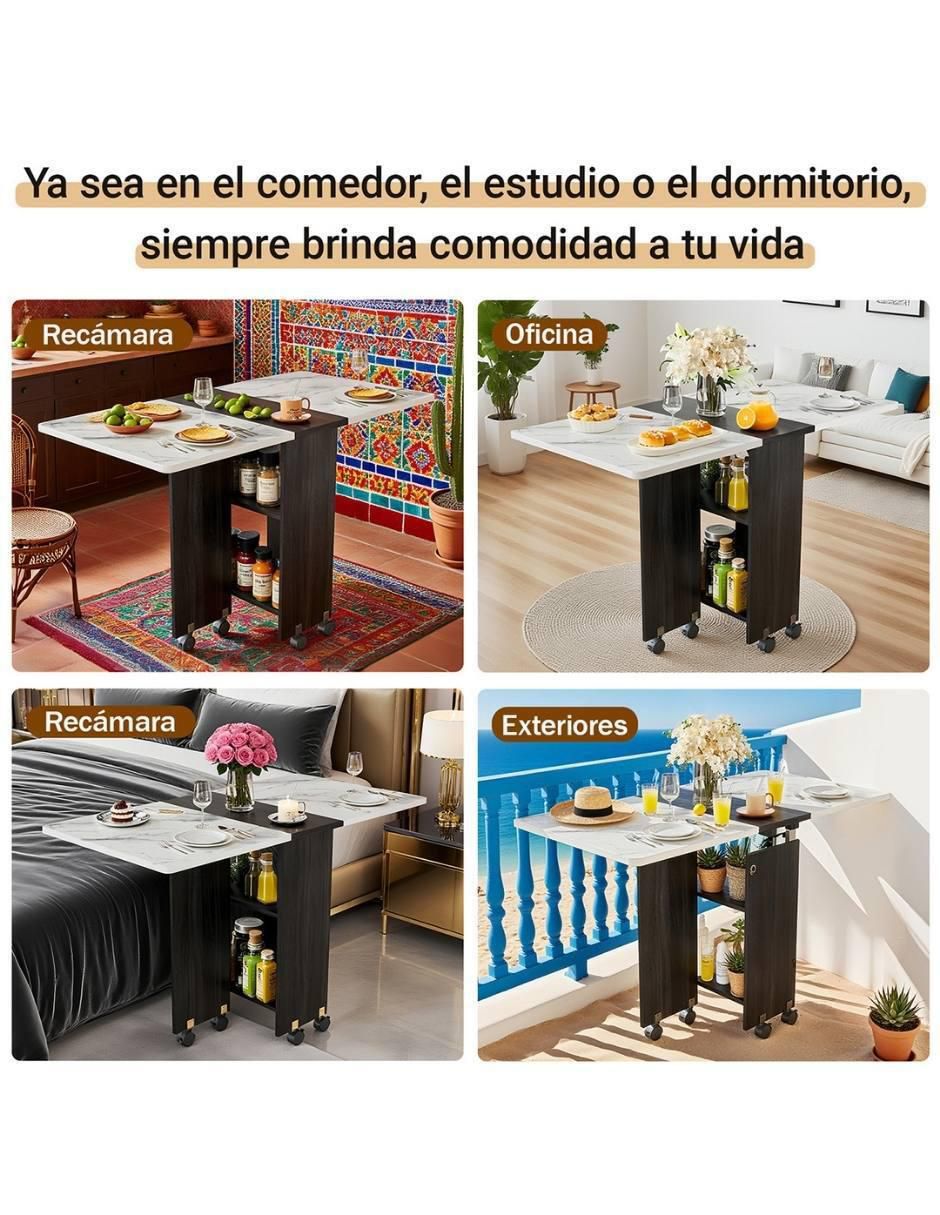 Mesa de actividades extensible armable 8