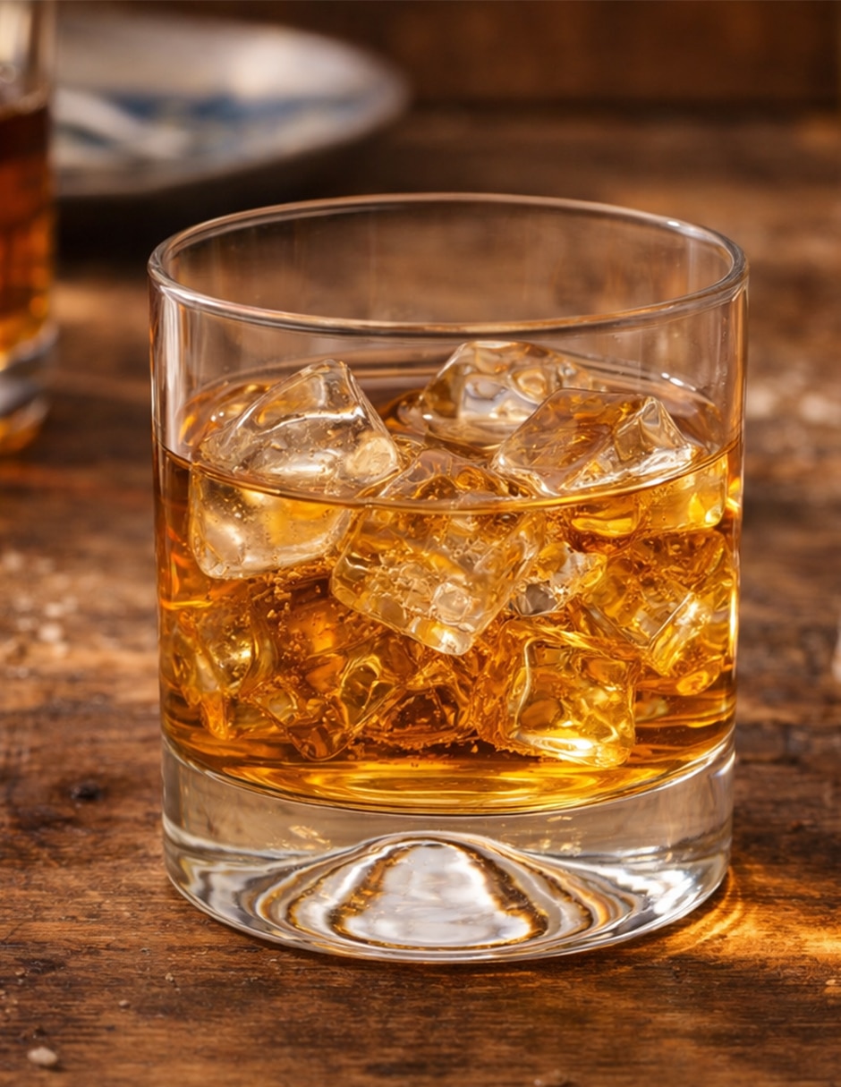 Vaso para Whisky Manhatan de vidrio