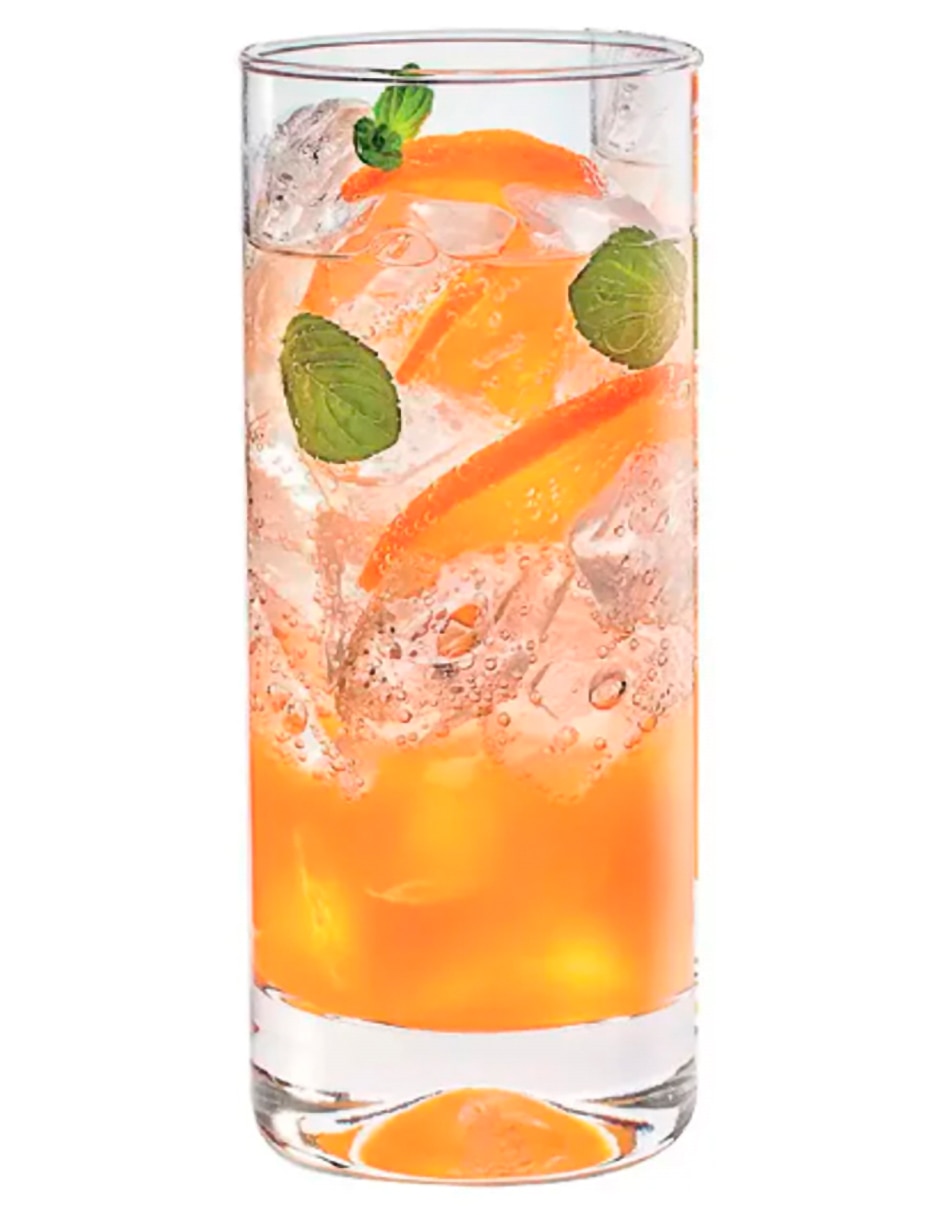 Vaso cooler Manhatan de vidrio