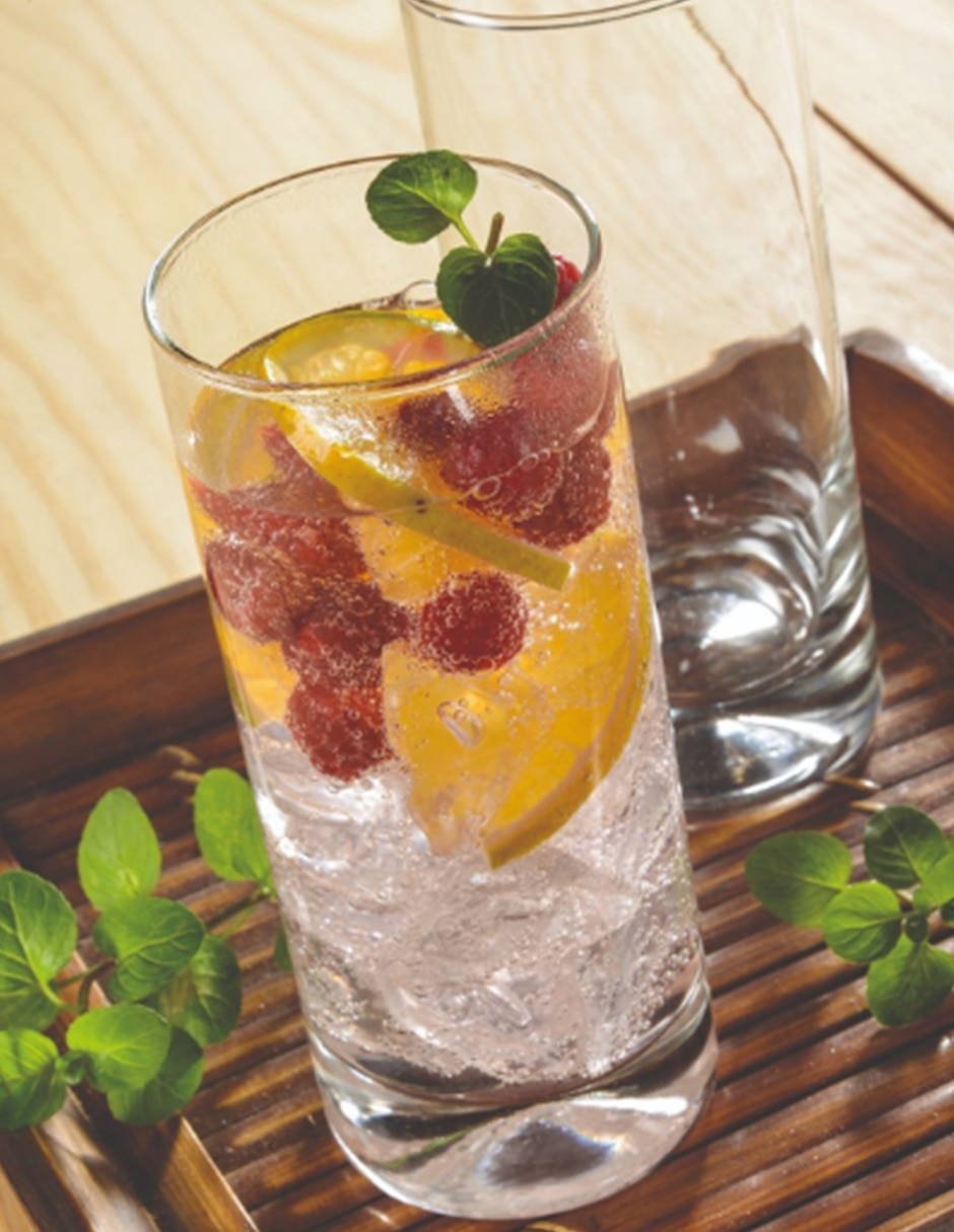 Vaso cooler Manhatan de vidrio