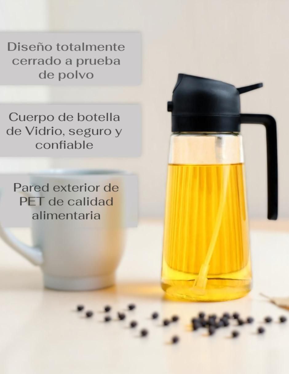 Kit de aceitera de vidrio 5