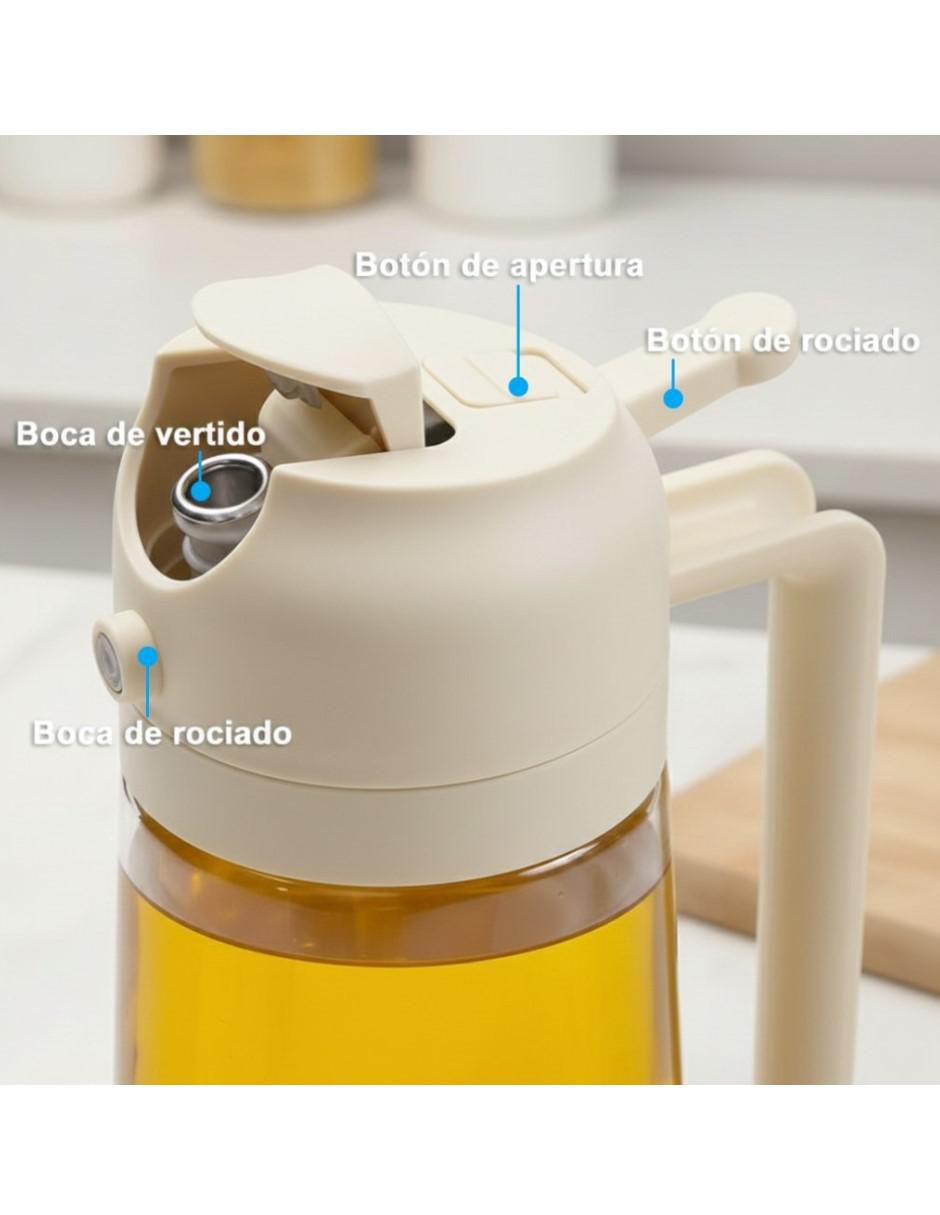 Kit de aceitera de vidrio 3