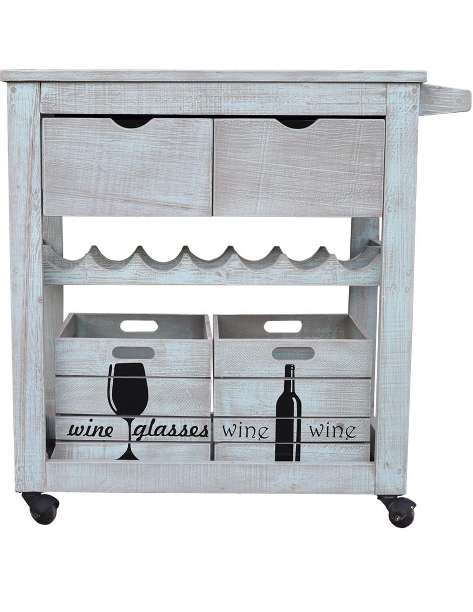 Carro de servicio Bar Vintage con Cava 1